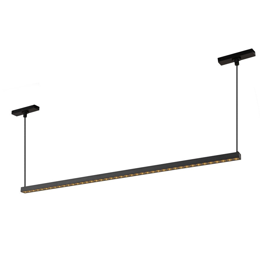 Kuzco Kyan 33" Trilo Track Linear Pendant, 4000K, Black - TRL29433-BK-4K