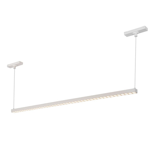Kuzco Kyan 33" Trilo Track Linear Pendant, White - TRL29433-WH
