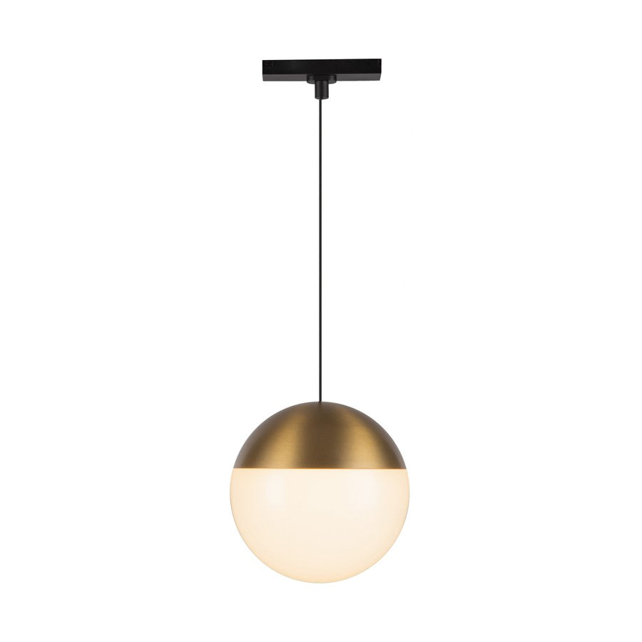 Kuzco Monae 7" Trilo Track Pendant, Gold/Frosted Acrylic Shade - TRP11707-BG