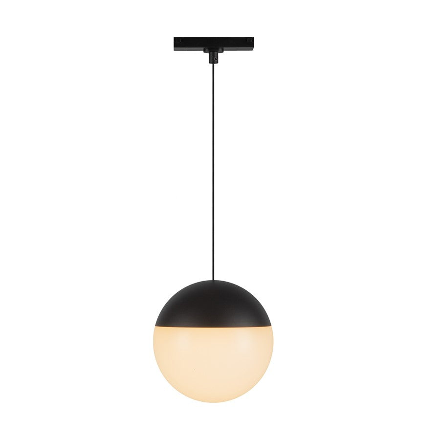 Kuzco Monae 7" Trilo Track Pendant, 4000K, Black/Frosted - TRP11707-BK-4K