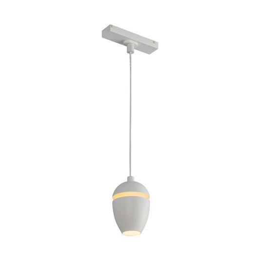 Kuzco Eloa 3" Trilo Track Pendant, White - TRP89703-WH