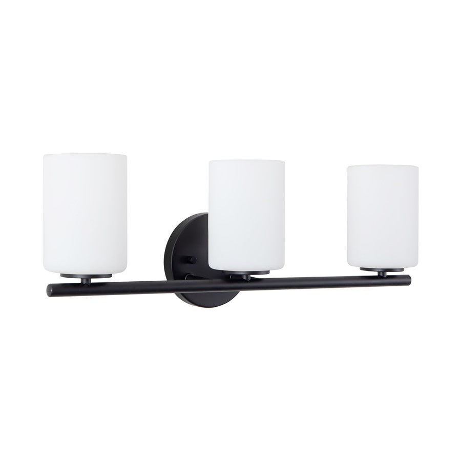 Kuzco Ezra 22" Black Dimmable Bathroom Vanity Light, Black