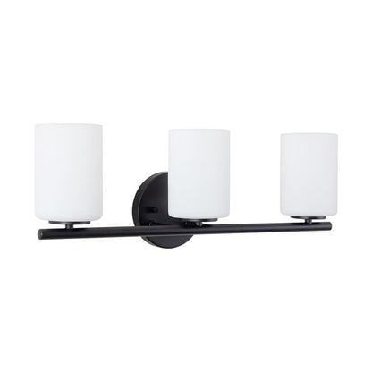 Kuzco Ezra 22" Black Dimmable Bathroom Vanity Light, Black