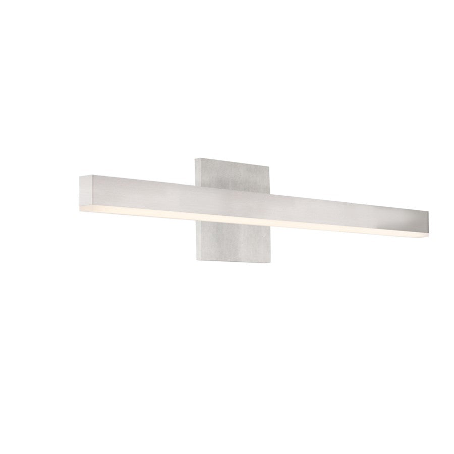 Kuzco Vega 23" LED Vanity, Brushed Nickel/White Acrylic Diffuser - VL10323-BN