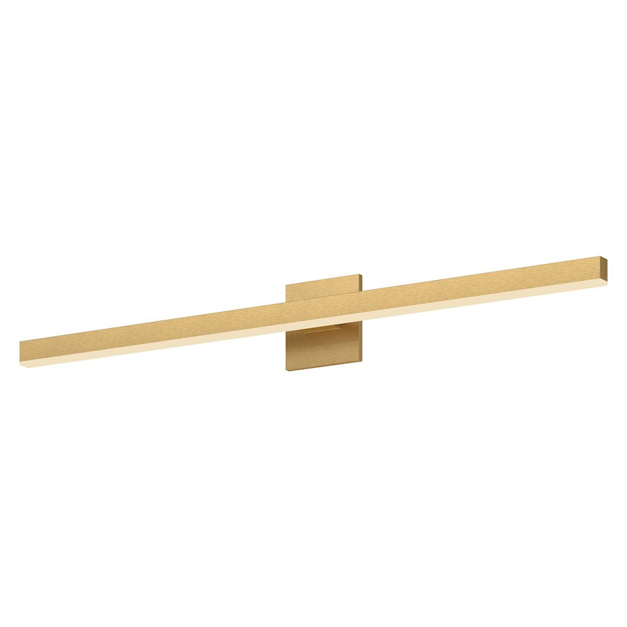 Kuzco Vega 37" LED Vanity, Brushed Gold/White Acrylic Diffuser - VL10337-BG