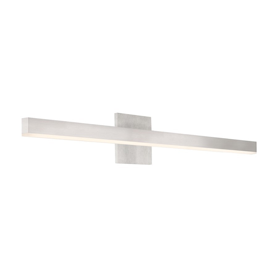 Kuzco Vega 37" LED Vanity, Brushed Nickel/White Acrylic Diffuser - VL10337-BN