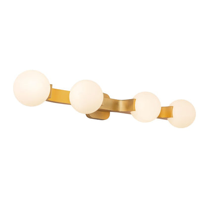 Kuzco Briar 34" Gold Bathroom Vanity Light, Brushed Gold