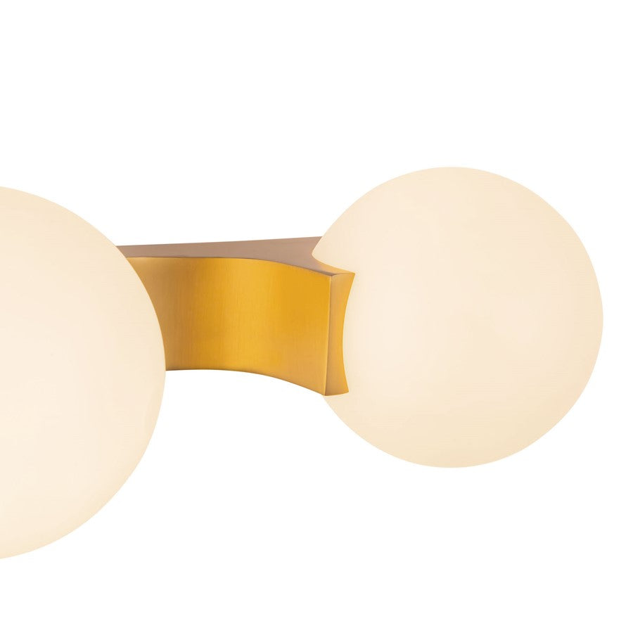 Kuzco Briar 34" Gold Bathroom Vanity Light, Brushed Gold