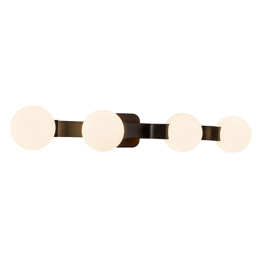 Kuzco Briar 34" Black Bathroom Vanity Light, Black