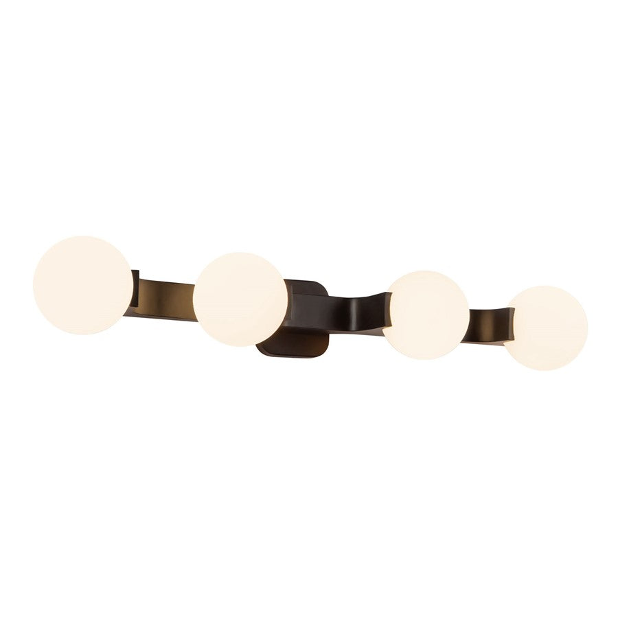 Kuzco Briar 34" Black Bathroom Vanity Light, Black