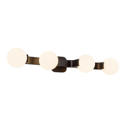 Kuzco Briar 34" Black Bathroom Vanity Light, Black