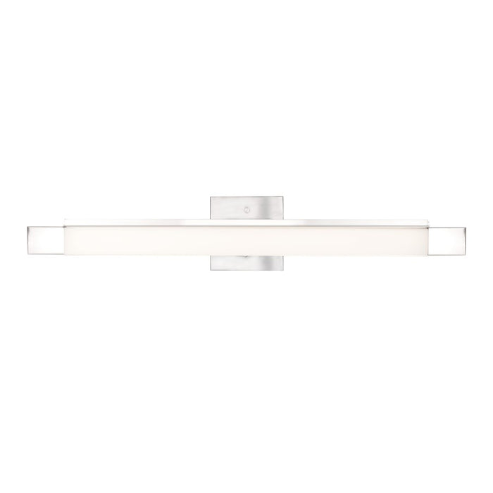 Kuzco Soho 27" LED Vanity, Chrome/White Acrylic Diffuser - VL13424-CH
