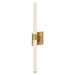 Kuzco Rona 24" LED Vanity, Brushed Gold/Opal - VL17024-BG