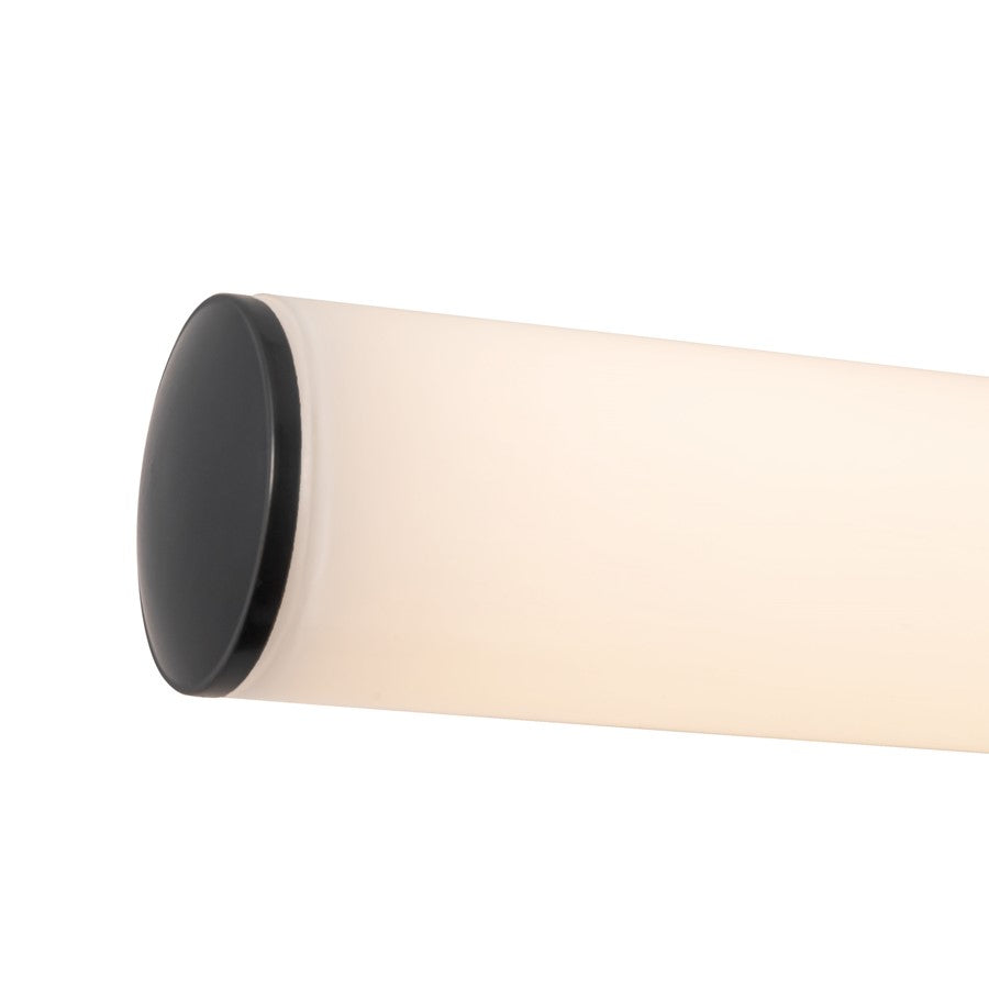 Kuzco Ledger Dimmable LED 20" Black Dimmable LED Bathroom Vanity, Urban Bronze