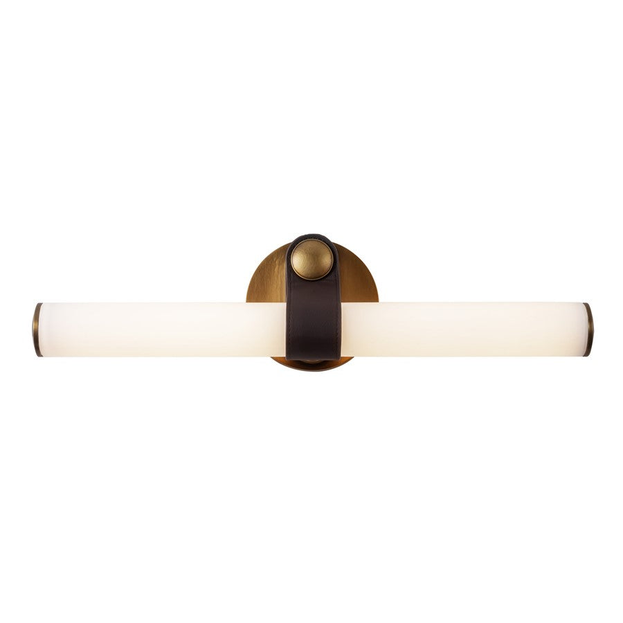 Kuzco Ledger Dim LED 20" Brass Dim LED Bathroom, Vintage Brass - VL312520VBGO