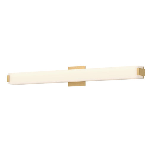 Kuzco Latitude 37" LED Vanity, Brushed Gold/White Acrylic Diffuser - VL47237-BG