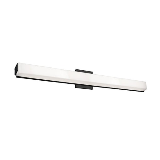 Kuzco Latitude 37" LED Vanity, Black/White Acrylic Diffuser - VL47237-BK