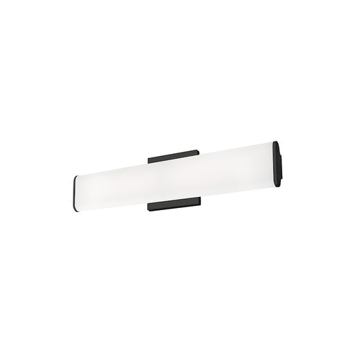 Kuzco Ferguson 20" LED Vanity, Black/White Acrylic Diffuser - VL60220-BK