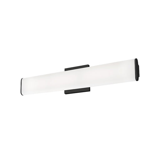 Kuzco Ferguson 24" LED Vanity, Black/White Acrylic Diffuser - VL60224-BK