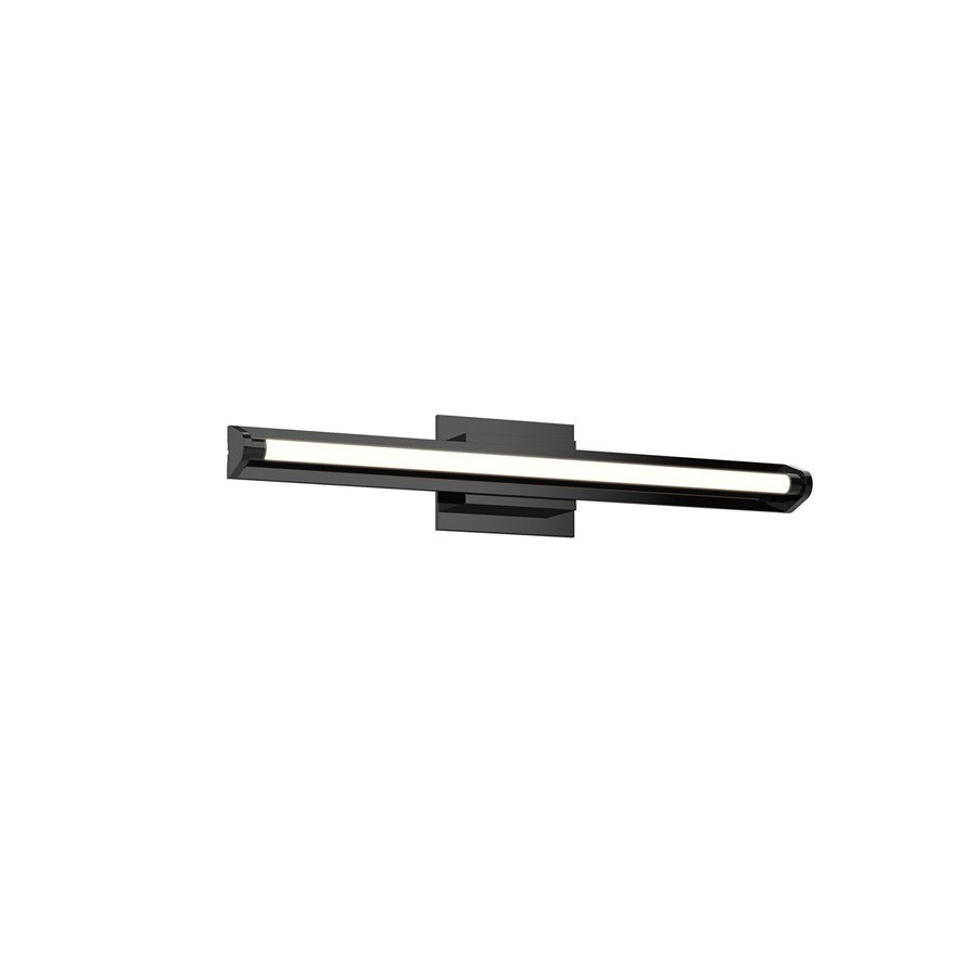 Kuzco Plymouth 24" LED Vanity Light, Black - VL60624-BK-UNV