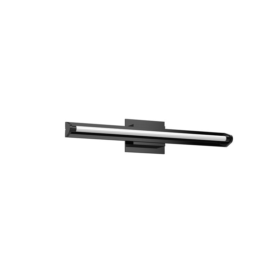 Kuzco Plymouth 24" LED Vanity Light, Black