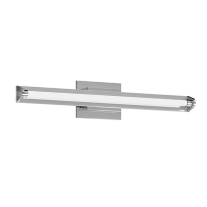 Kuzco Plymouth 24" LED Vanity Light, Chrome