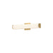 Kuzco Longitude 20" LED Vanity, Brushed Gold/White Acrylic Diffuser - VL61220-BG