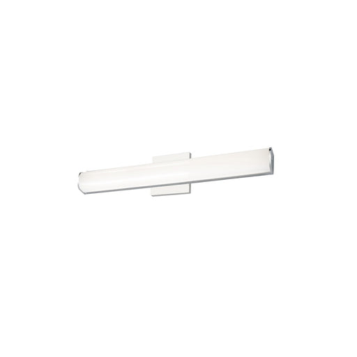 Kuzco Longitude 20" LED Vanity, Chrome/White Acrylic Diffuser - VL61220-CH