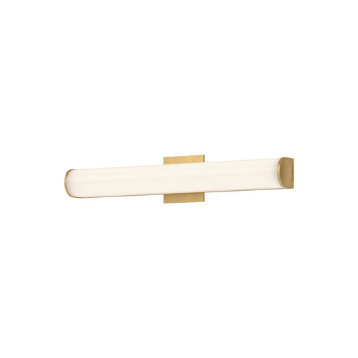 Kuzco Longitude 24" LED Vanity, Brushed Gold/White Acrylic Diffuser - VL61224-BG