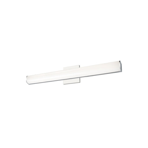 Kuzco Longitude 24" LED Vanity, Chrome/White Acrylic Diffuser - VL61224-CH