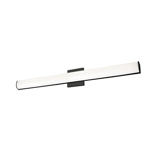 Kuzco Longitude 36" LED Vanity, Black/White Acrylic Diffuser - VL61236-BK