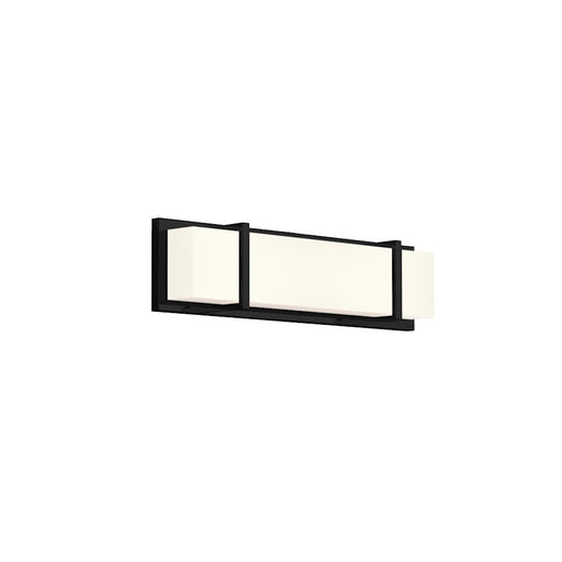 Kuzco Alberni 20" LED Vanity, Black/Acrylic/Frosted Interior - VL61620-BK