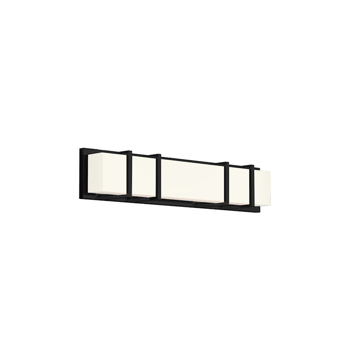 Kuzco Alberni 26" LED Vanity, Black/Acrylic/Frosted Interior - VL61626-BK