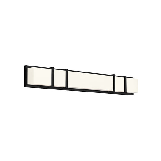 Kuzco Alberni 38" LED Vanity, Black/Acrylic/Frosted Interior - VL61638-BK