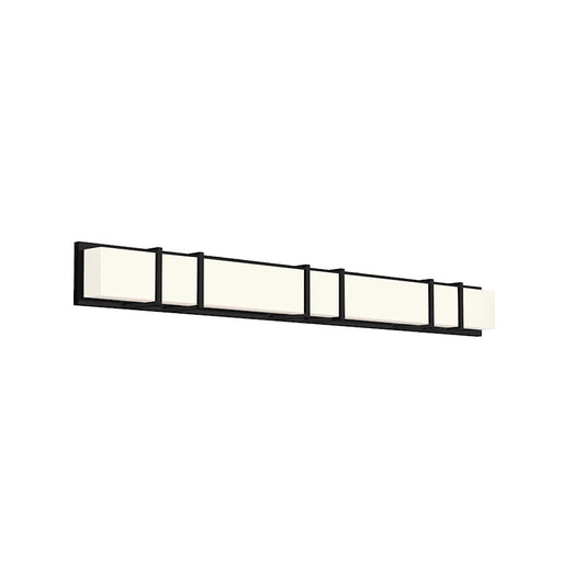 Kuzco Alberni 50" LED Vanity, Black/Acrylic/Frosted Interior - VL61650-BK