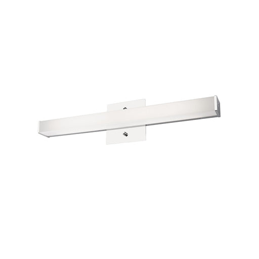 Kuzco Jane-Slim 20" LED Vanity, Chrome/White Acrylic Diffuser - VL6220-CH