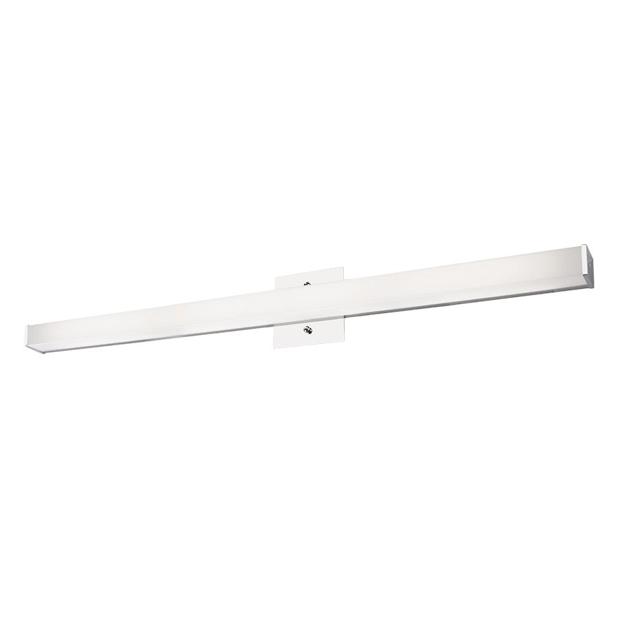 Kuzco Jane-Slim 36" LED Vanity, Chrome/White Acrylic Diffuser - VL6236-CH