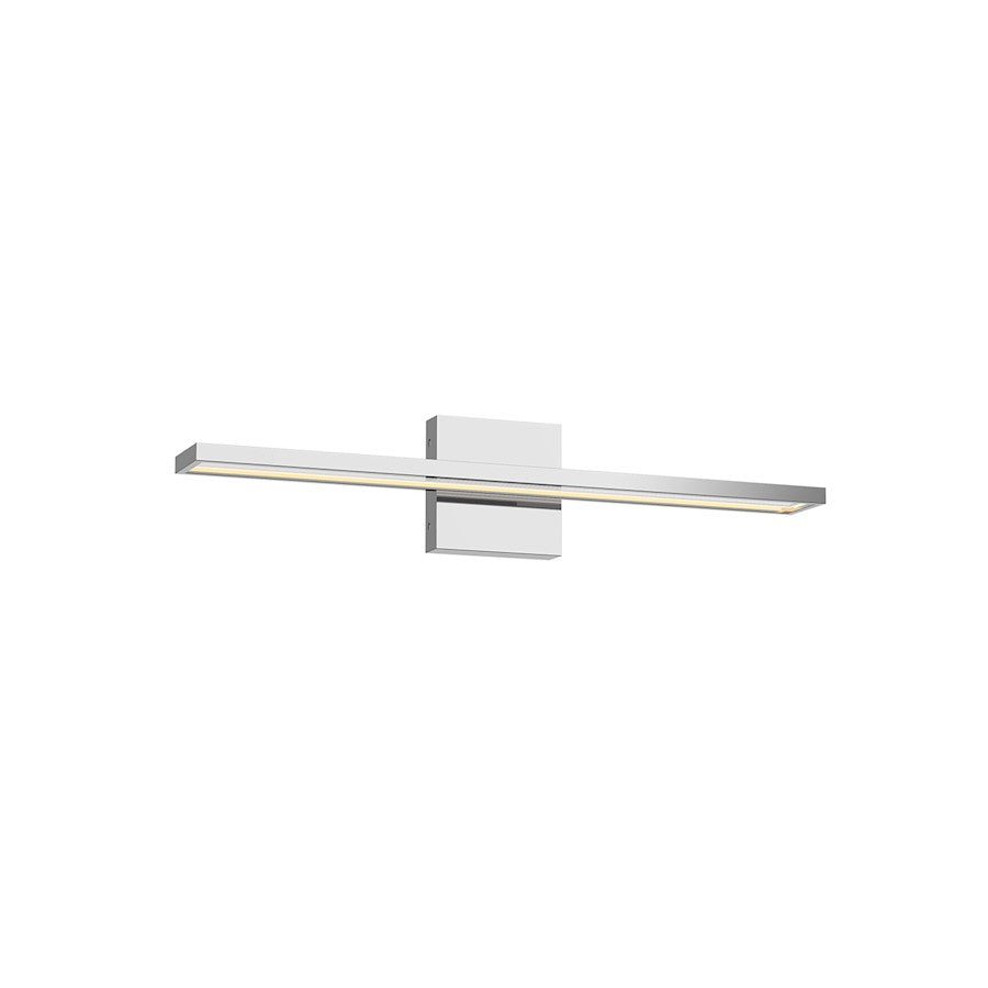 Kuzco Brio 24" LED Vanity, Chrome/Acrylic Guide - VL63624-CH