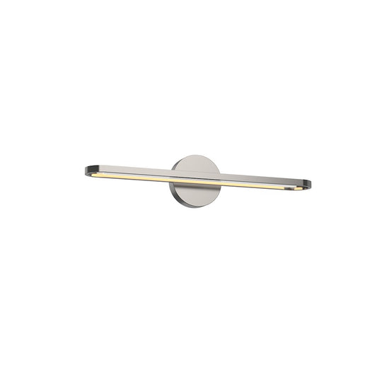 Kuzco Marlon 24" LED Vanity, Brushed Nickel/Acrylic Guide - VL63724-BN