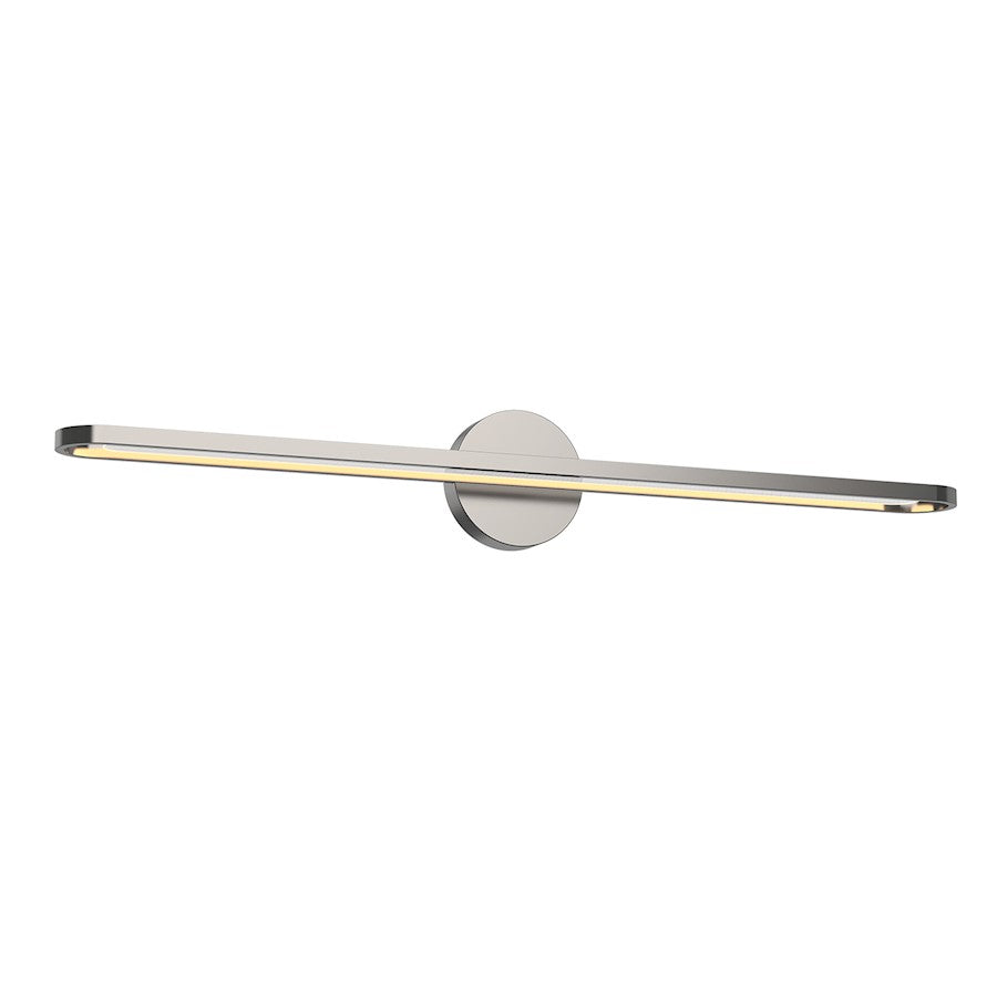 Kuzco Marlon 36" LED Vanity, Brushed Nickel/Acrylic Guide - VL63736-BN