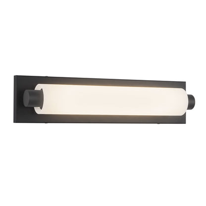 Kuzco Charleston 19" Black Dimmable LED Bathroom Vanity Light, Black