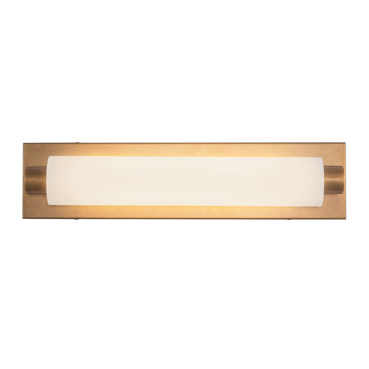 Kuzco Charleston 19" Brass Dim LED Vanity Light, Vintage Brass - VL7518-VB