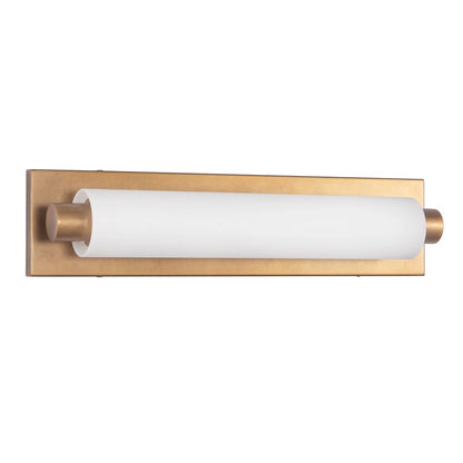 Kuzco Charleston 19" Brass Dimmable LED Vanity Light, Vintage Brass