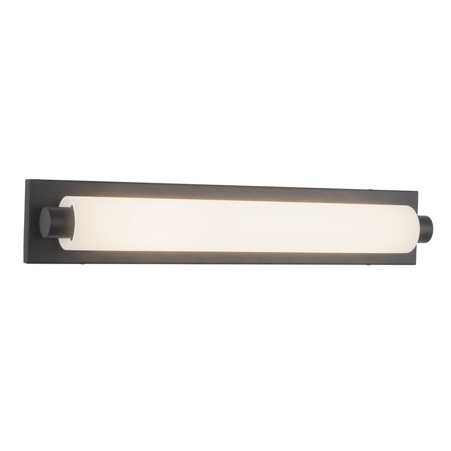 Kuzco Charleston 24" Black Dimmable LED Bathroom Vanity Light, Black