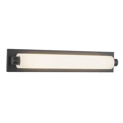 Kuzco Charleston 24" Black Dimmable LED Bathroom Vanity Light, Black