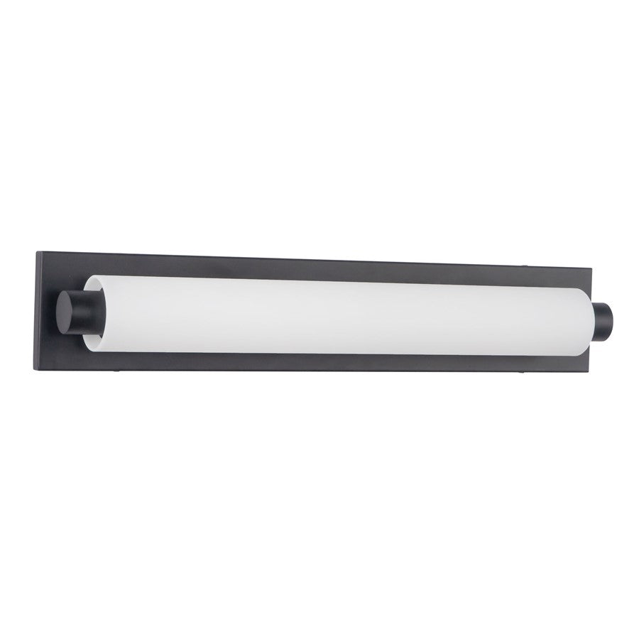 Kuzco Charleston 24" Black Dimmable LED Bathroom Vanity Light, Black