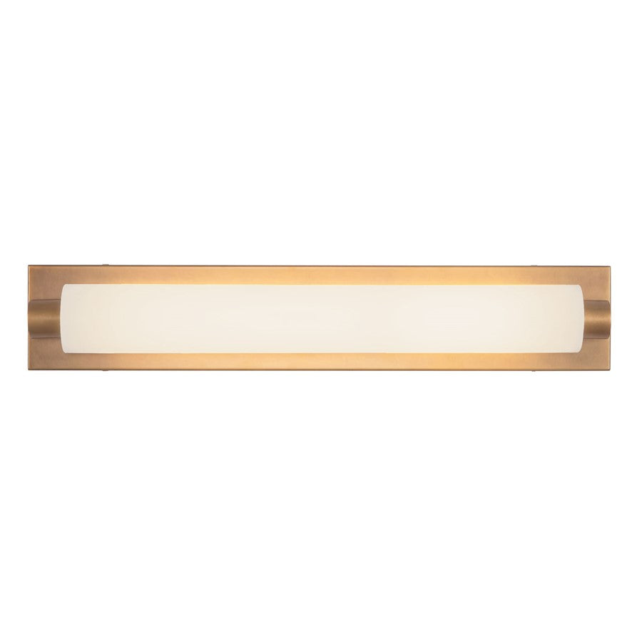 Kuzco Charleston 24" Brass Dim LED Vanity Light, Vintage Brass - VL7524-VB