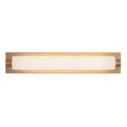 Kuzco Charleston 24" Brass Dim LED Vanity Light, Vintage Brass - VL7524-VB