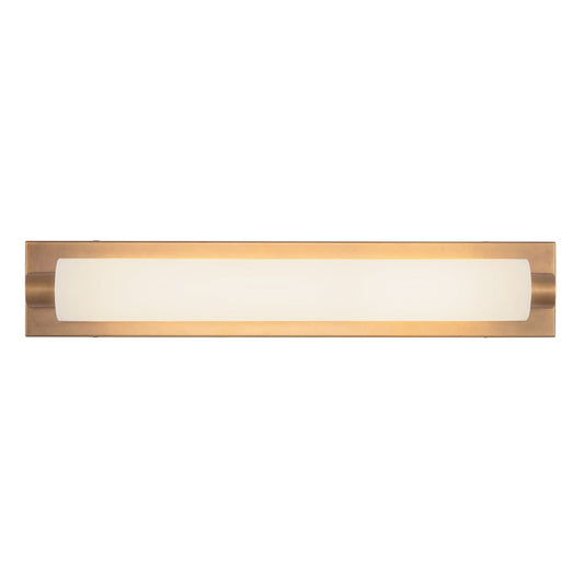 Kuzco Charleston 24" Brass Dim LED Vanity Light, Vintage Brass - VL7524-VB