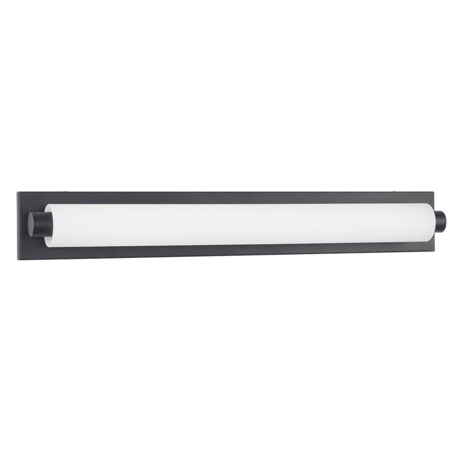Kuzco Charleston 31" Black Dimmable LED Bathroom Vanity Light, Black